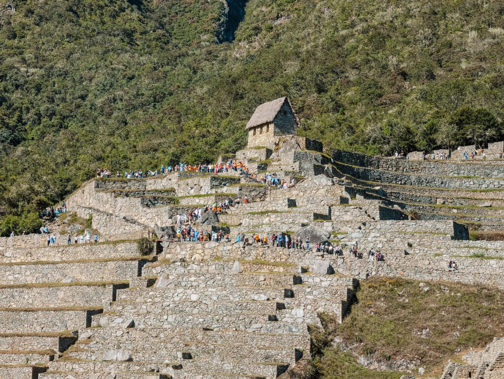 The archaeological site of Machu Picchu