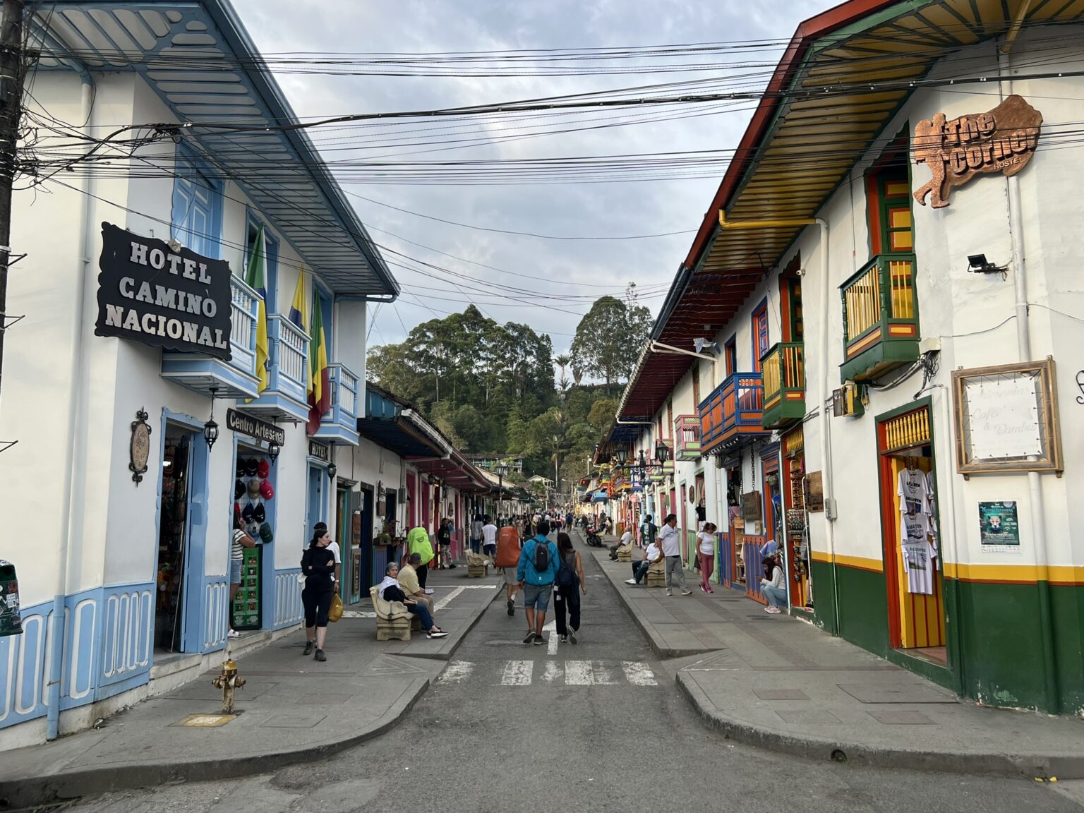 Salento, one of the main towns of the Eje Cafetero region of Colombia