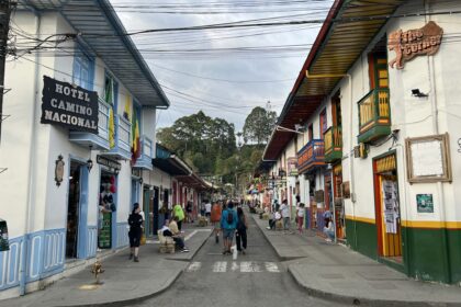 Salento, one of the main towns of the Eje Cafetero region of Colombia